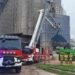 Pożar w Męckiej Woli. Płonie suszarnia, w której znajduje się ponad 50 ton kukurydzy 6 Pożar w Męckiej Woli