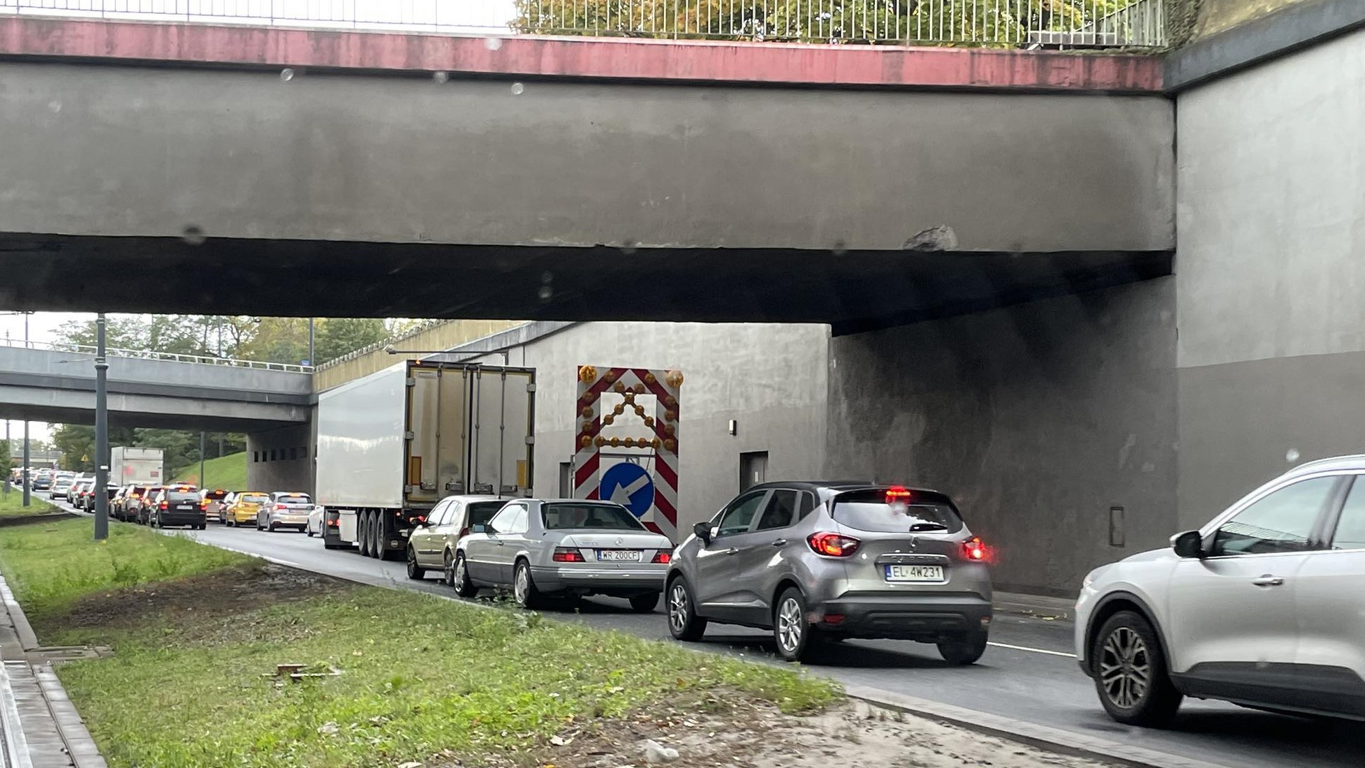 utrudnienia na al. Mickiewicza