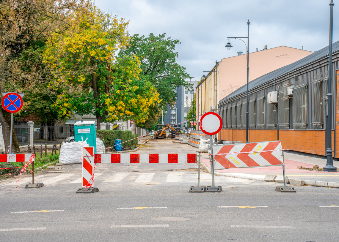 Przebudowa ulicy Skorupki ma się zakończyć w tym roku