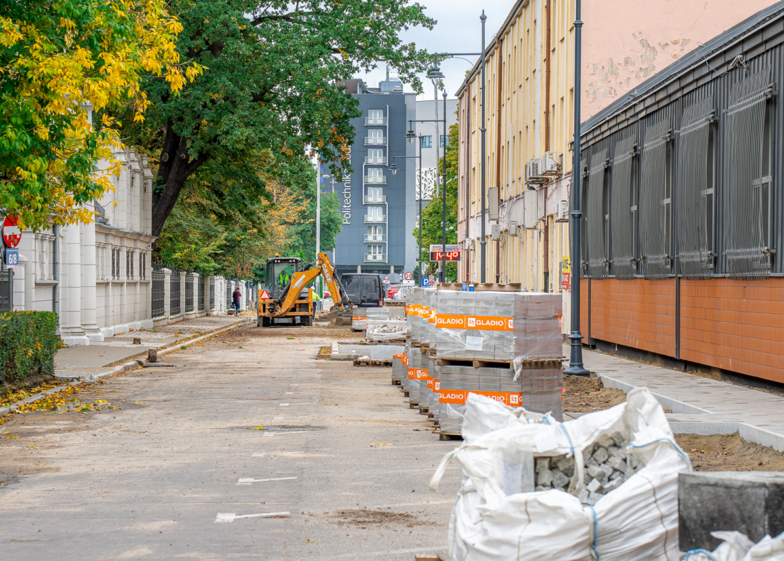 Przebudowa ulicy Skorupki ma się zakończyć w tym roku