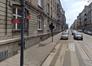 zatrzymanie ruchu tramwajowego na ulicy Gdańskiej