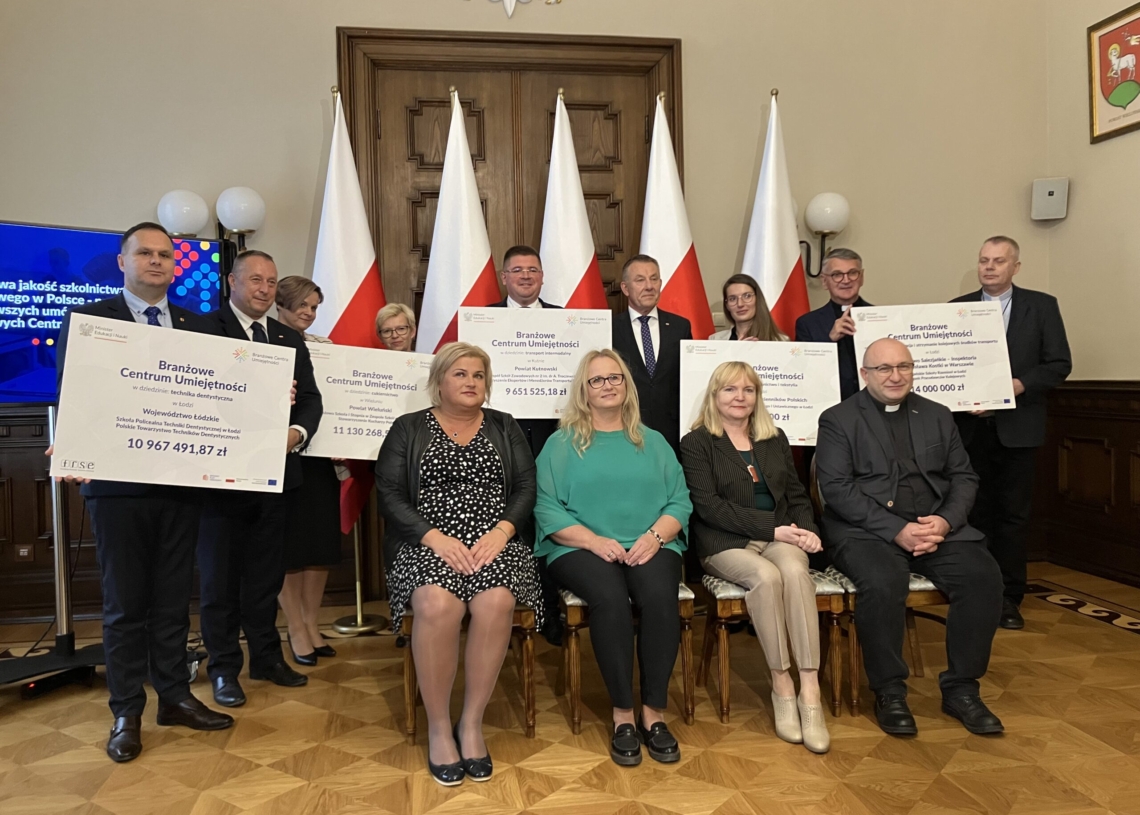 Dofinansowanie dla Branżowych Centrów Umiejętności w Łódzkiem