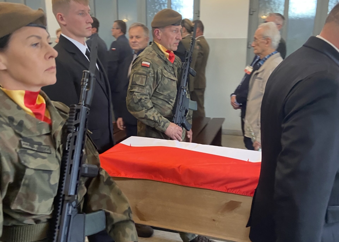 Uroczystości pogrzebowe 4 ofiar terroru komunistycznego