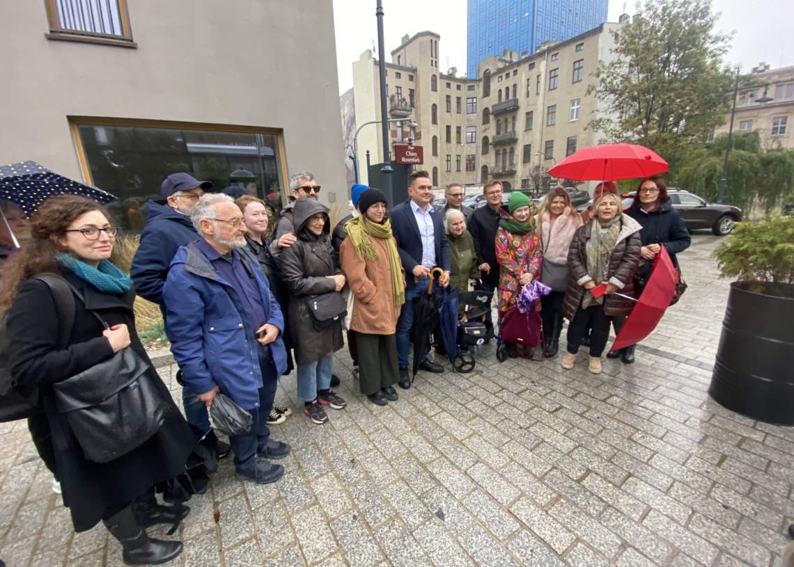 Pasaż Chavy Rosenfarb już otwarty