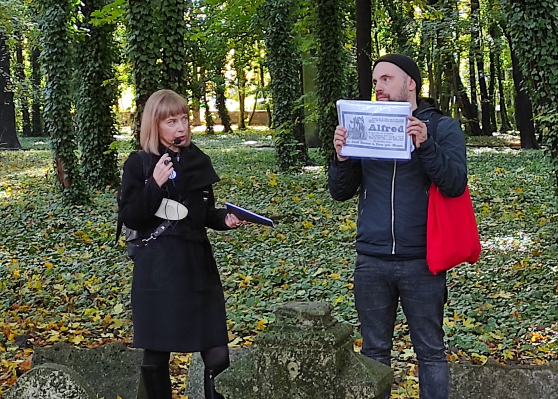 Z wizytą u Wiznera – spacer po dawnym cmentarzu ewangelickim w Łodzi