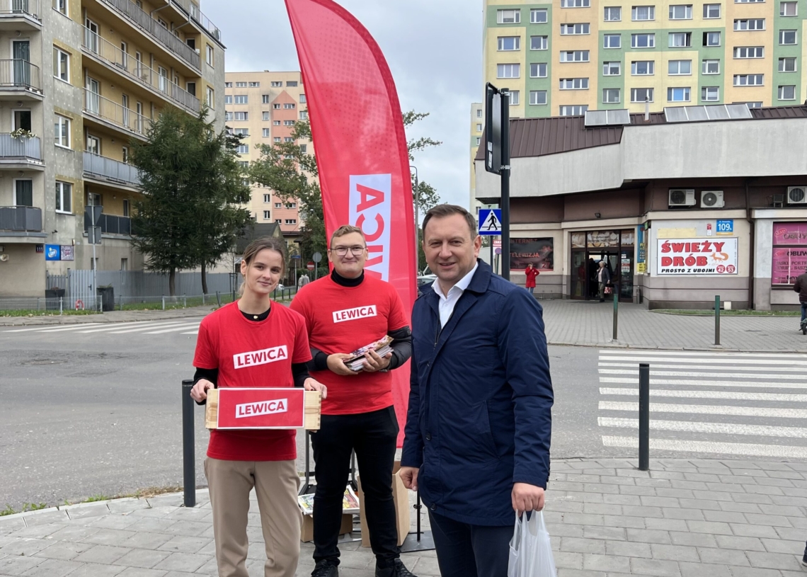 Tomasz Trela spotkał się z łodzianami na Dąbrowie
