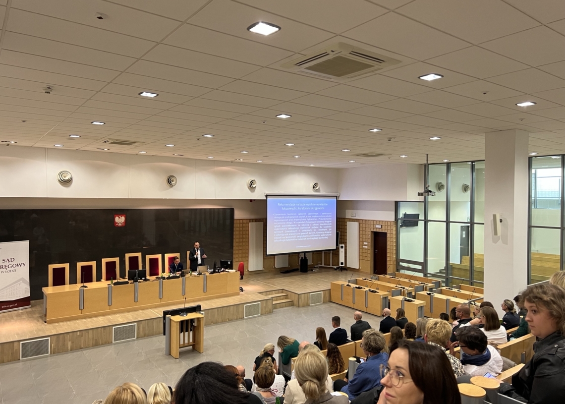 Sąd Okręgowy w Łodzi - konferencja