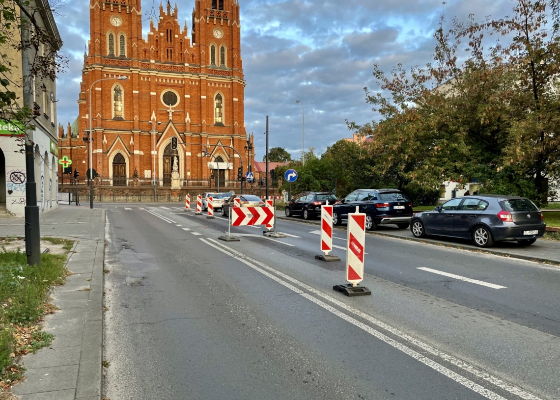 Zmiana organizacji ruchu na pl. Kościelnym i na ul. Wojska Polskiego [ZDJĘCIA+WIDEO]
