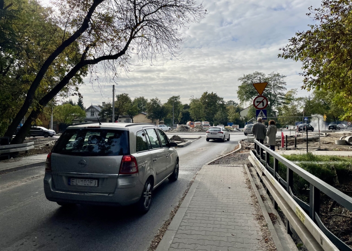 Przebudowa ul. Krakowskiej – możliwy przejazd przez nowe rondo