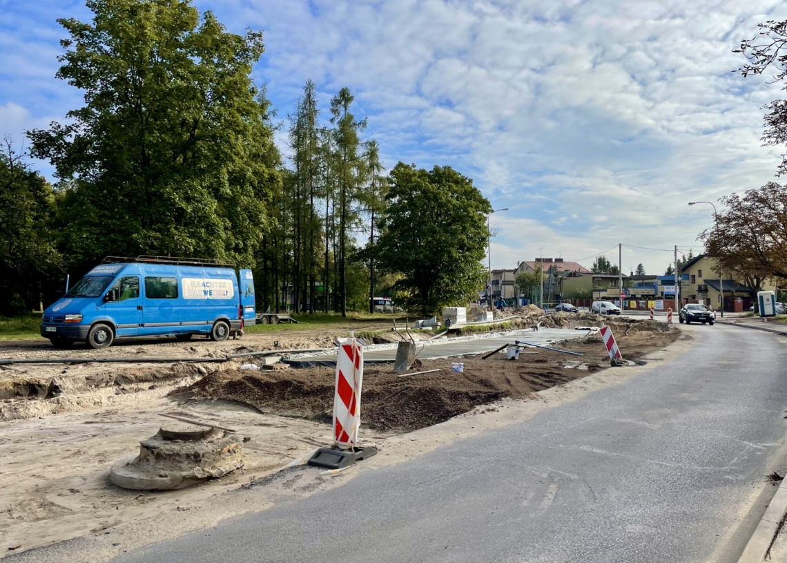 Przebudowa ul. Krakowskiej – możliwy przejazd przez nowe rondo