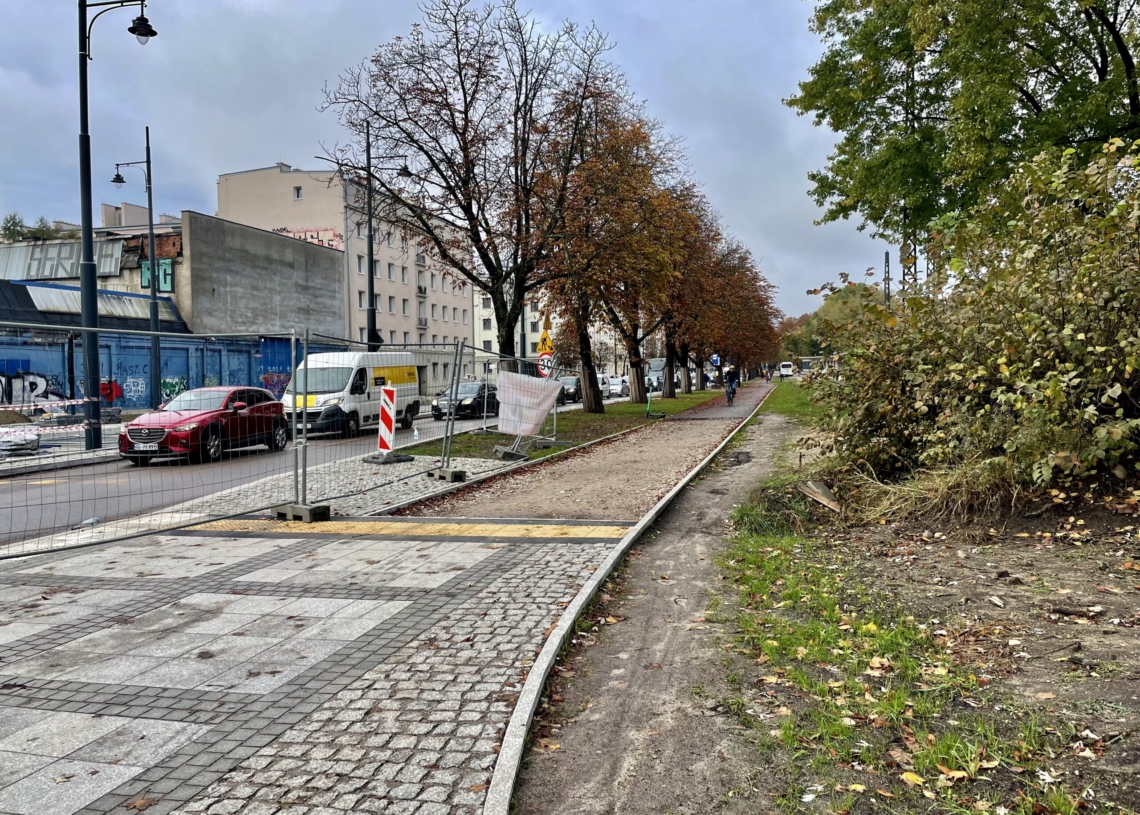 Modernizacja ul. Północnej. Do zakończenia prac pozostały dwa miesiące [ZDJĘCIA + WIDEO]