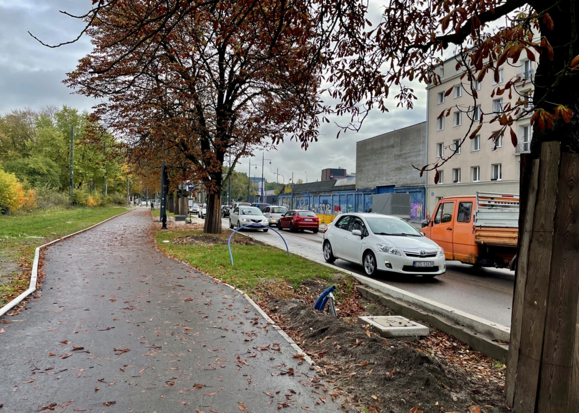 Modernizacja ul. Północnej. Do zakończenia prac pozostały dwa miesiące [ZDJĘCIA + WIDEO]