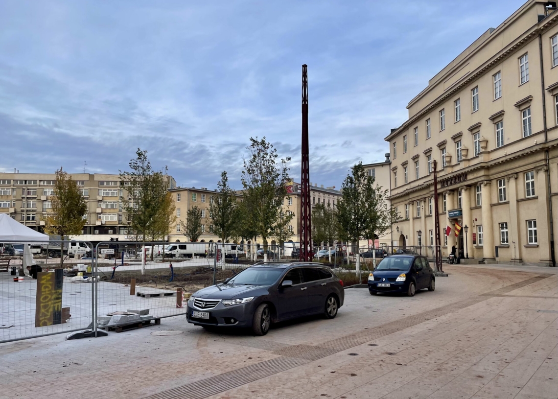 Modernizacja pl. Wolności zbliża się ku końcowi