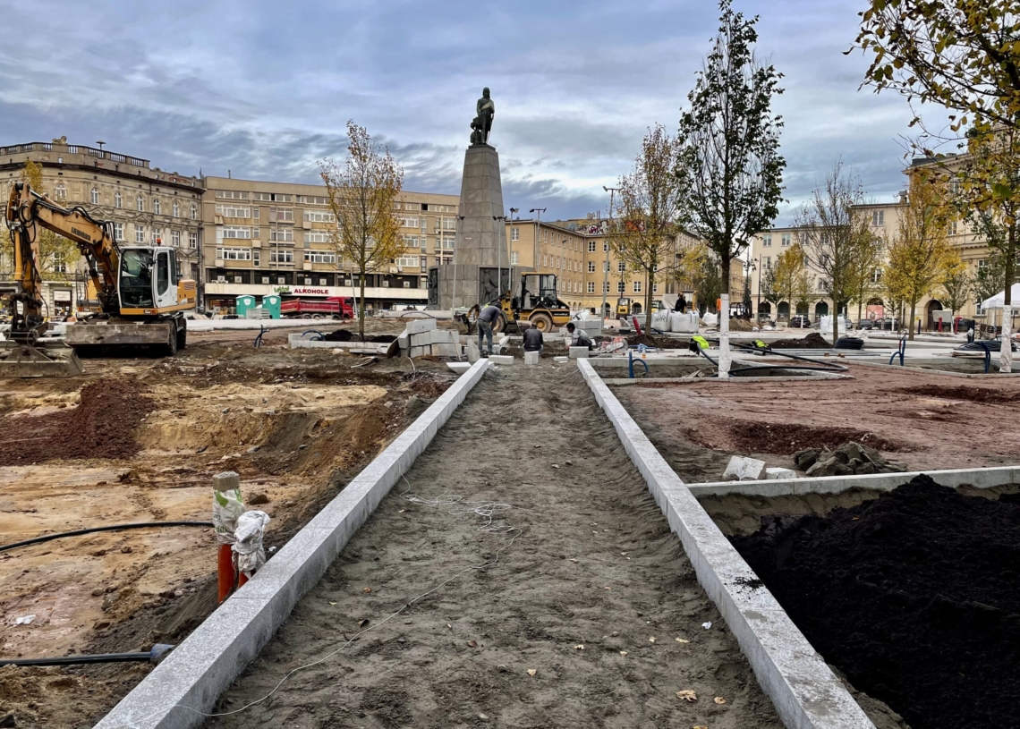 Modernizacja pl. Wolności zbliża się ku końcowi