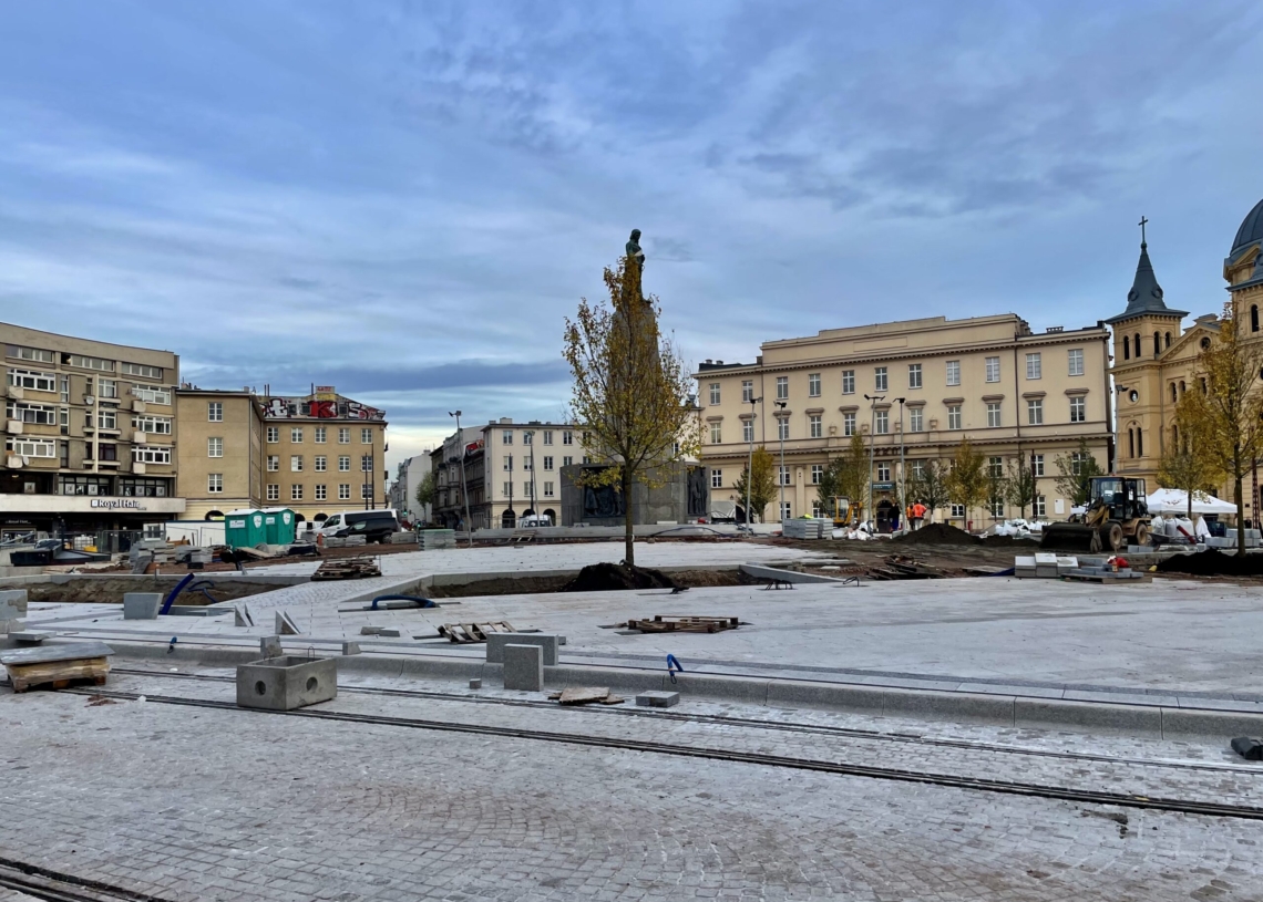 Modernizacja pl. Wolności zbliża się ku końcowi