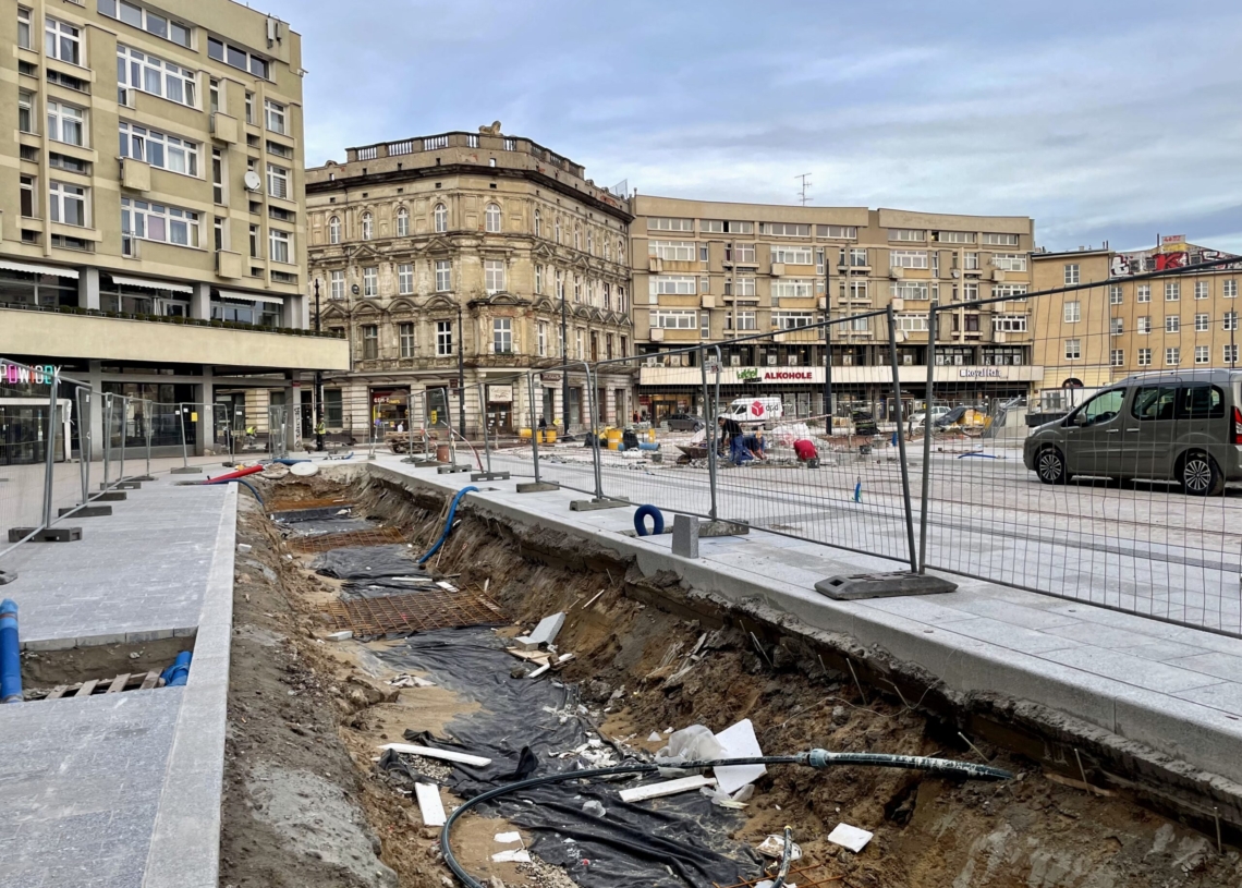 Modernizacja pl. Wolności zbliża się ku końcowi