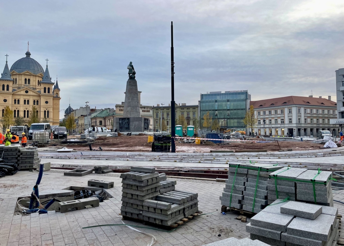 Modernizacja pl. Wolności zbliża się ku końcowi