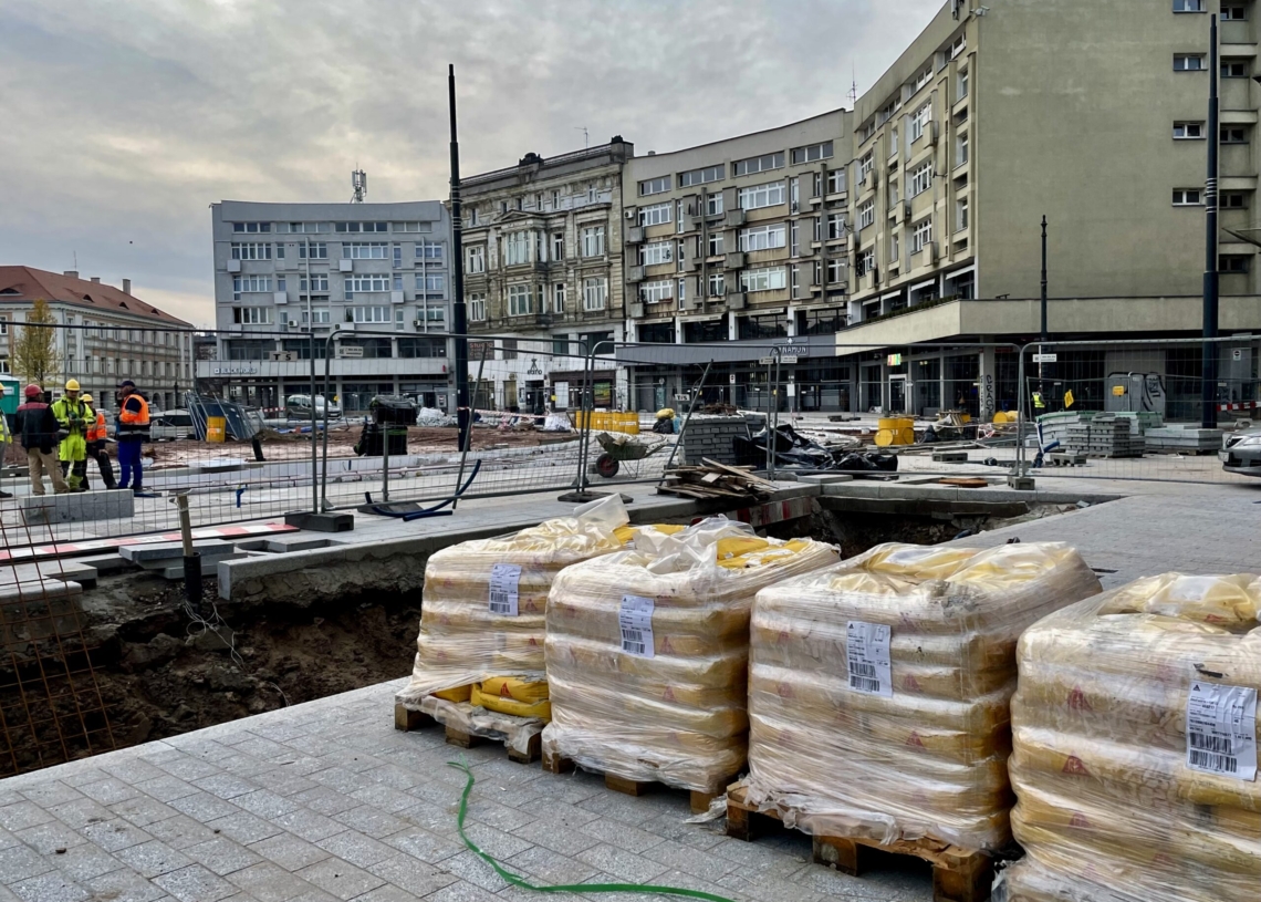 Modernizacja pl. Wolności zbliża się ku końcowi