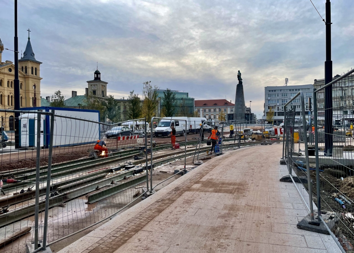 Modernizacja pl. Wolności zbliża się ku końcowi