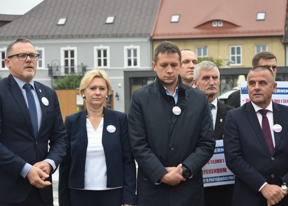 W Sieradzu zachęcano do wzięcia udziału w wyborach