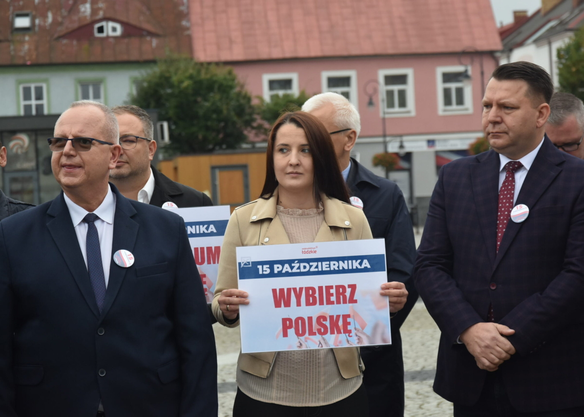 W Sieradzu zachęcano do wzięcia udziału w wyborach