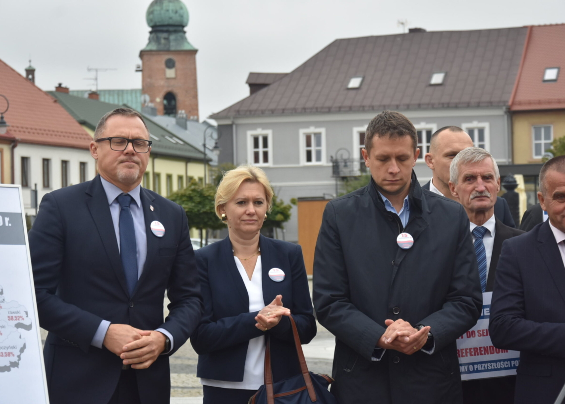 W Sieradzu zachęcano do wzięcia udziału w wyborach