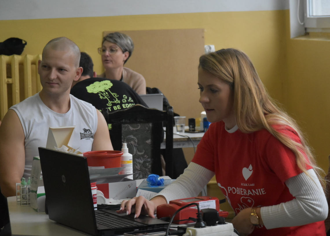 40 uczniów sieradzkiego „Mechanika” oddało krew