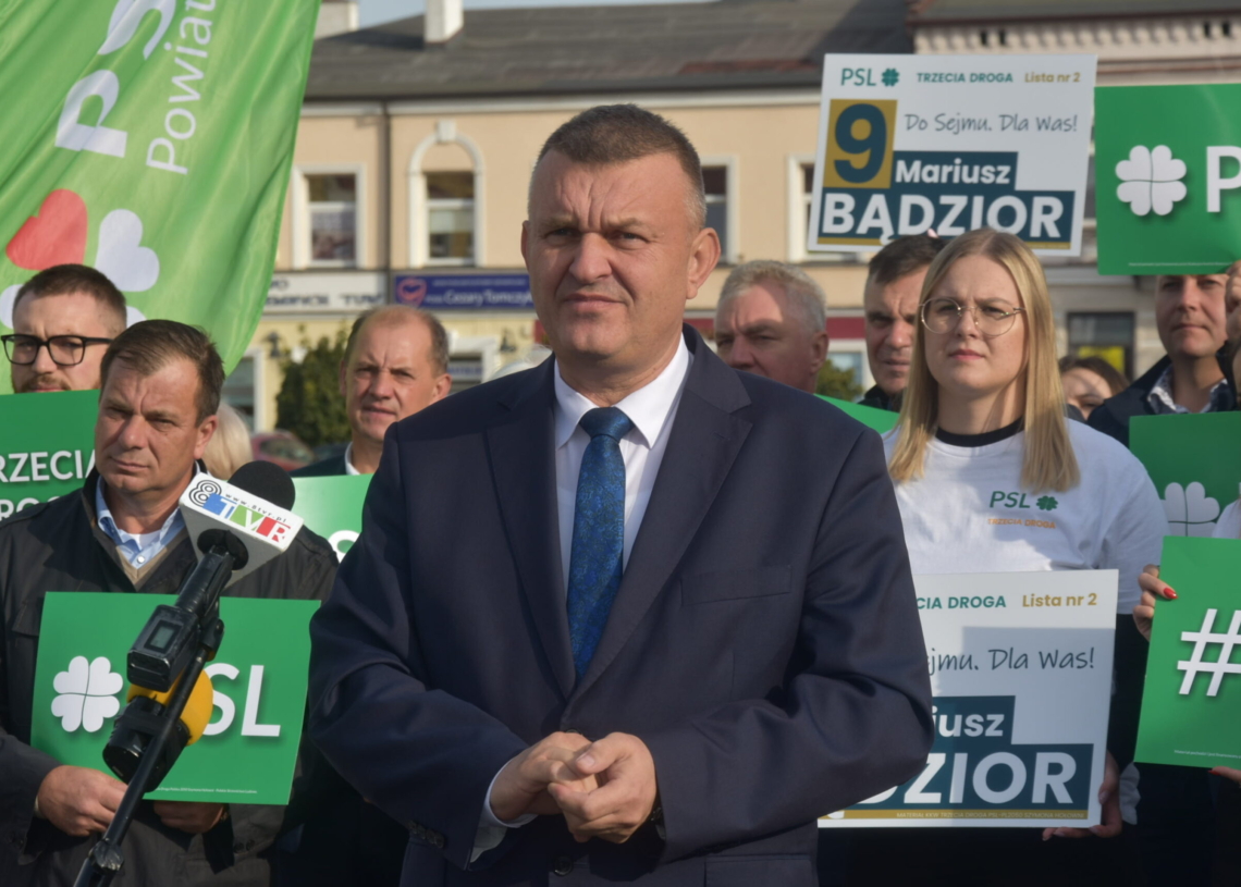 Starosta sieradzki Mariusz Bądzior podsumował kampanię do parlamentu