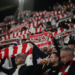 ŁKS Łódź - Górnik Zabrze. Doping kibiców na stadionie przy al. Unii 2
