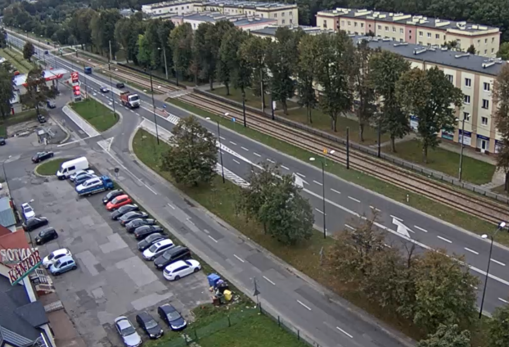 zatrzymanie ruchu tramwajowego w Zgierzu
