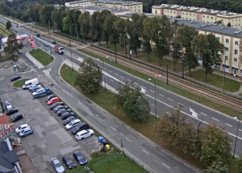 zatrzymanie ruchu tramwajowego w Zgierzu
