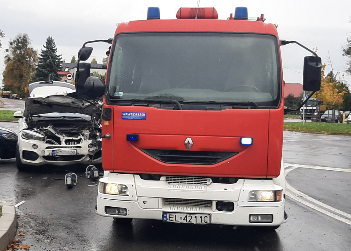 Kolizja w Nowosolnej. Zderzenie aż 4 aut