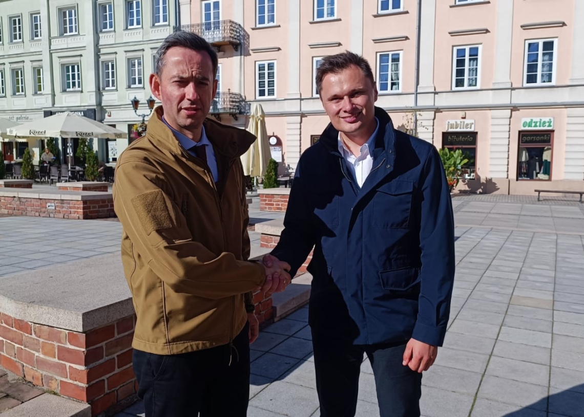 Marcin Ociepa popiera Krzysztofa Cieciórę