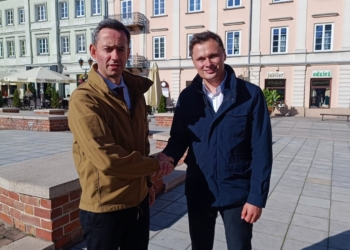 Marcin Ociepa popiera Krzysztofa Cieciórę