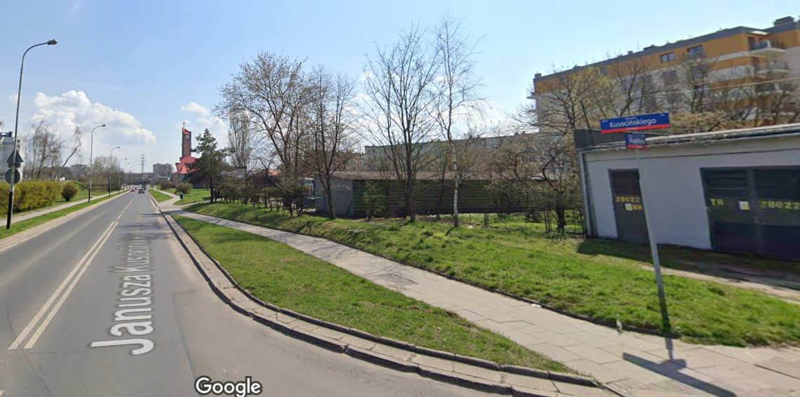 remont kanalizacji na ul. Kusocińskiego