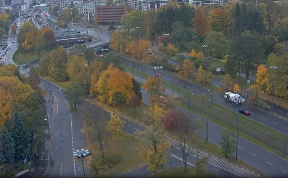 zatrzymanie ruchu tramwajowego na al. Mickiewicza
