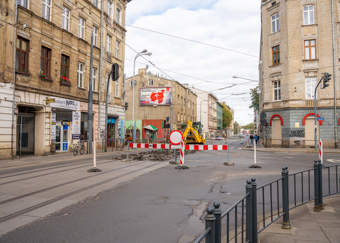 Od poniedziałku kolejne utrudnienia na Bałutach