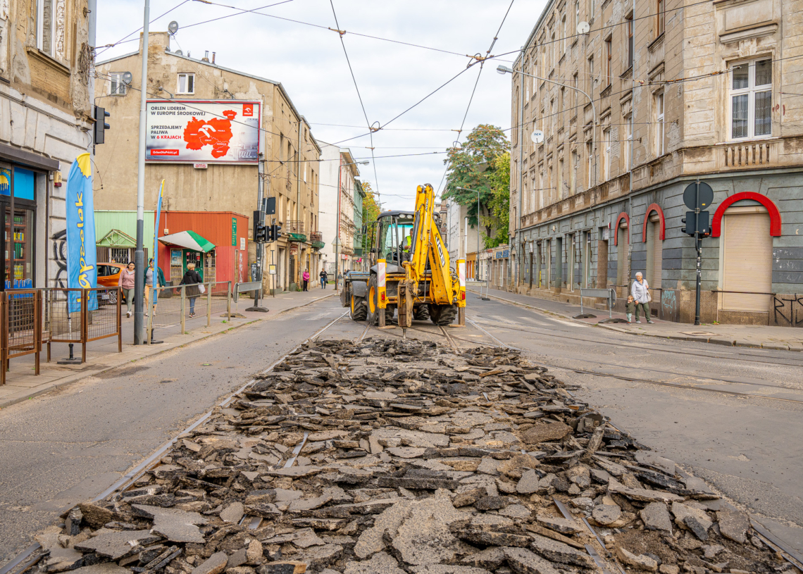 utrudnienia na Bałutach
