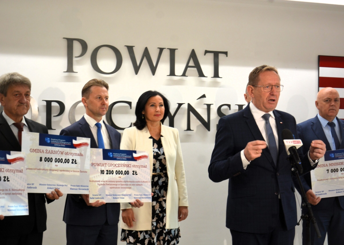 Robert Telus o wynikach 8. edycji Polskiego Ładu w powiecie opoczyńskim