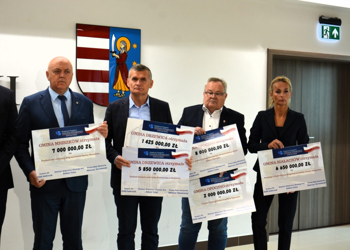 Robert Telus o wynikach 8. edycji Polskiego Ładu w powiecie opoczyńskim