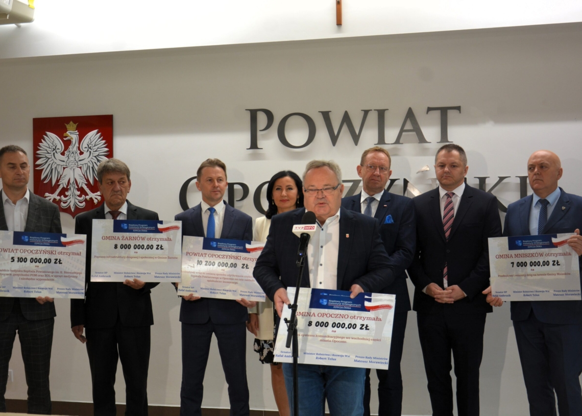 Robert Telus o wynikach 8. edycji Polskiego Ładu w powiecie opoczyńskim