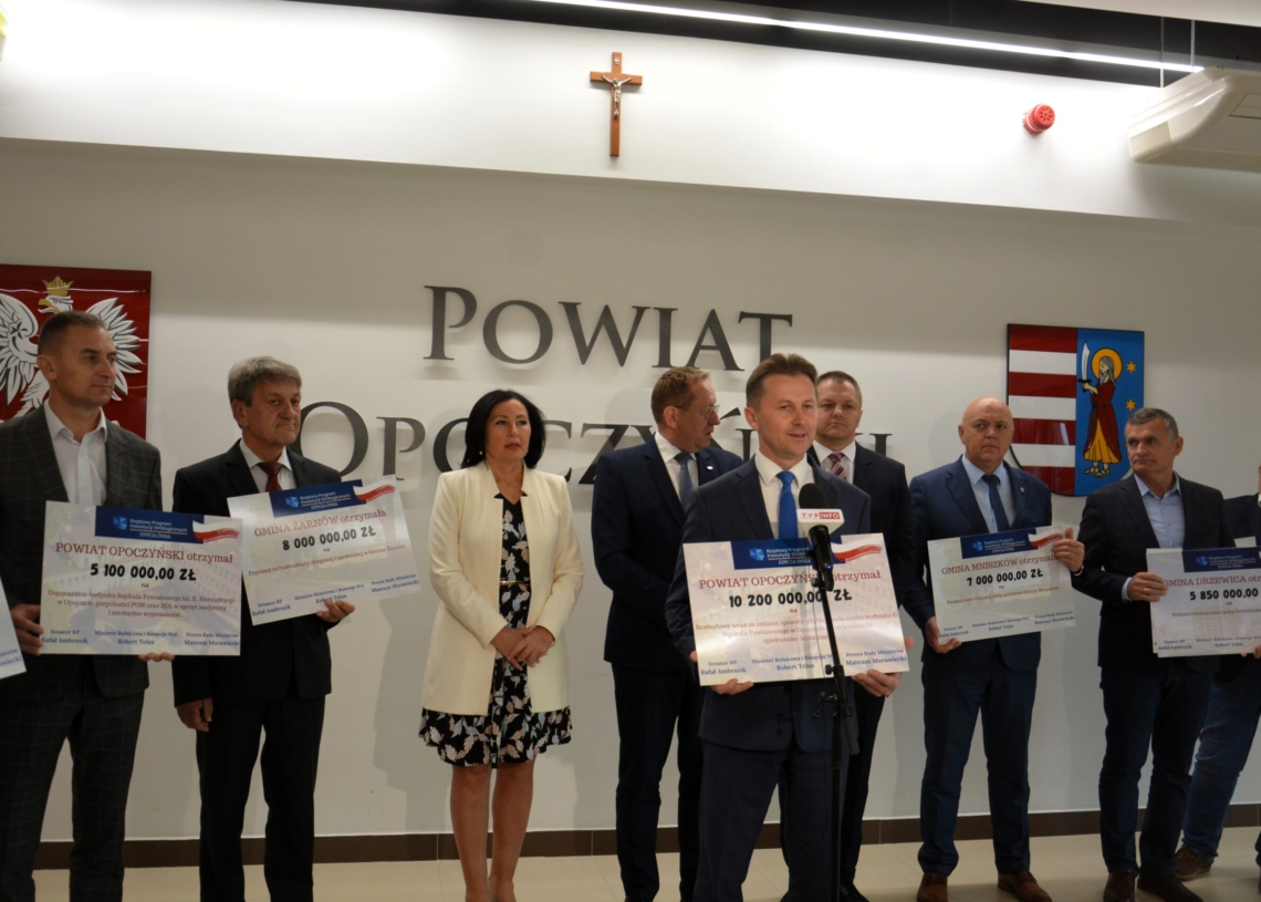 Robert Telus o wynikach 8. edycji Polskiego Ładu w powiecie opoczyńskim