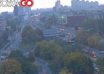zatrzymanie ruchu tramwajowego na al. Mickiewicza
