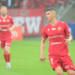 Dawid Tkacz w meczu Widzewa ze Stalą Mielec