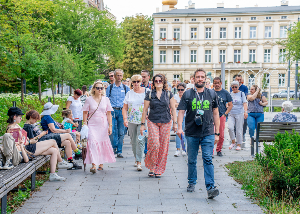 W sezonie zorganizowano aż 480 spacerów po Łodzi