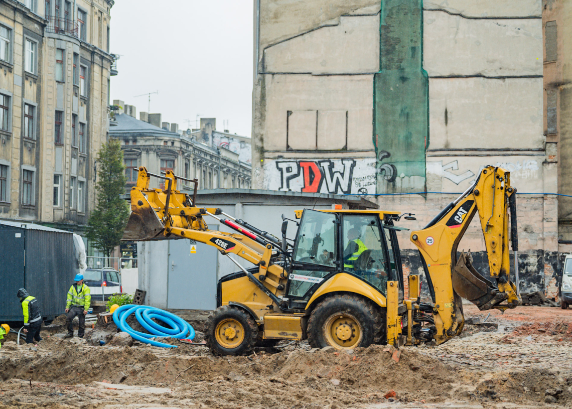 Budowa parkingu kubaturowego przy ul. Wschodniej 62/64. Wkrótce wylewanie fundamentów