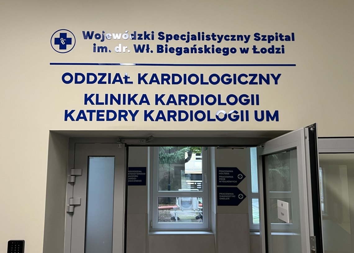 Oddział Kardiologiczny szpitala im. Biegańskiego