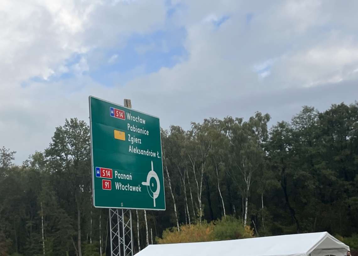 Rozpoczęła się budowa łącznika S14 w Aleksandrowie z ul. Szczecińską w Łodzi