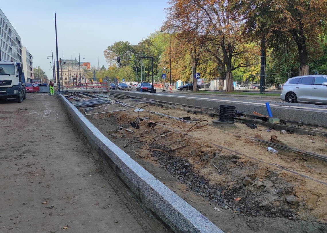 Plac wolności się zmienia
