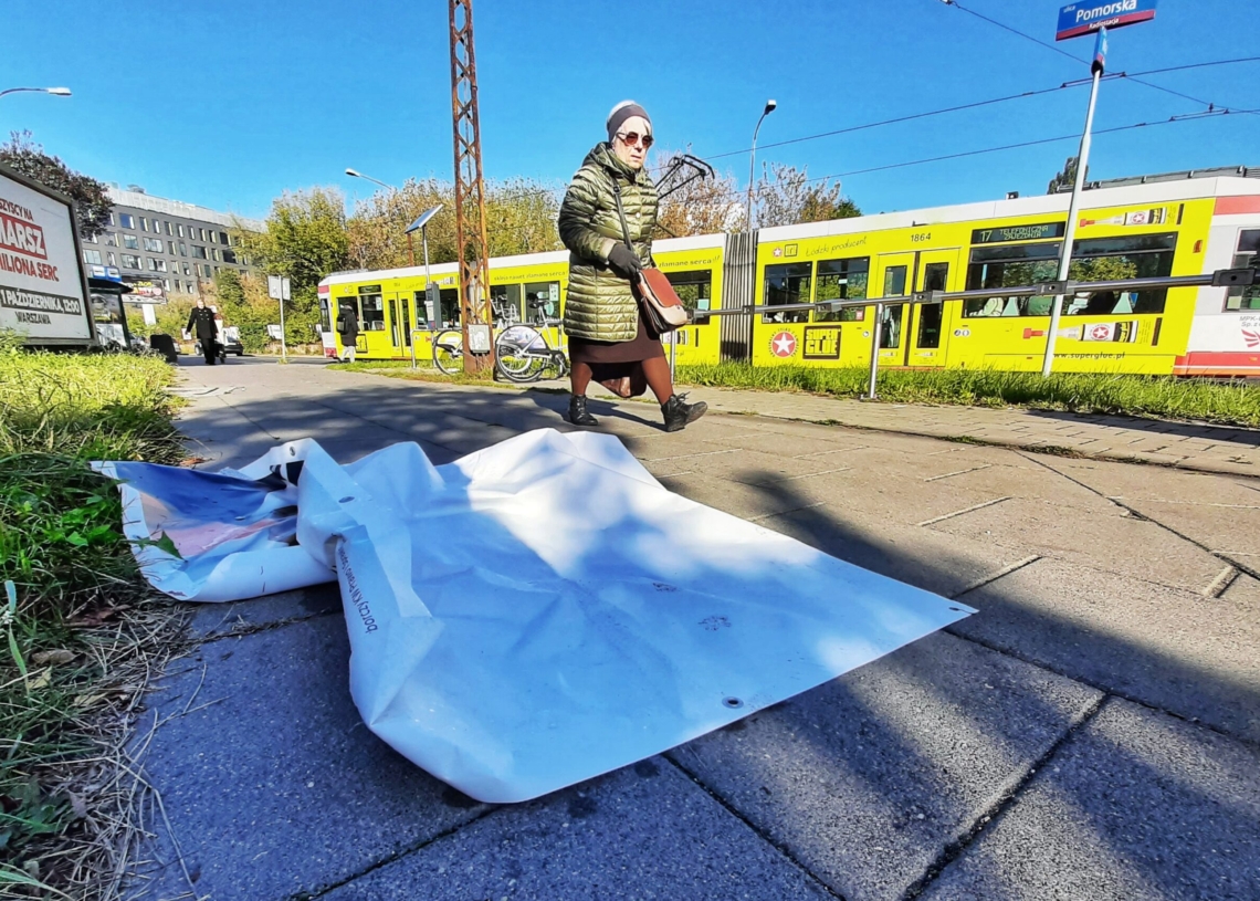 Plakaty wyborcze po wyborach